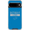 NFL Detroit Lions Blue Performance Series Google Pixel 10 Clear Case